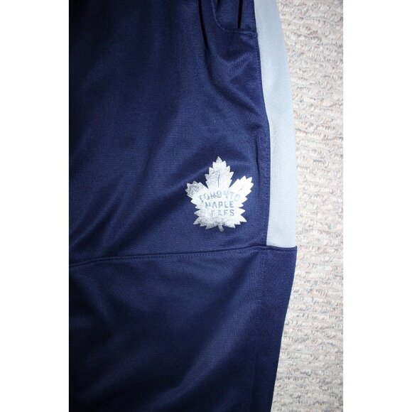 NHL Hockey Toronto Maple Leafs Athletic Drawstring Pants Adult Mens Medium Blue - Picture 2 of 5
